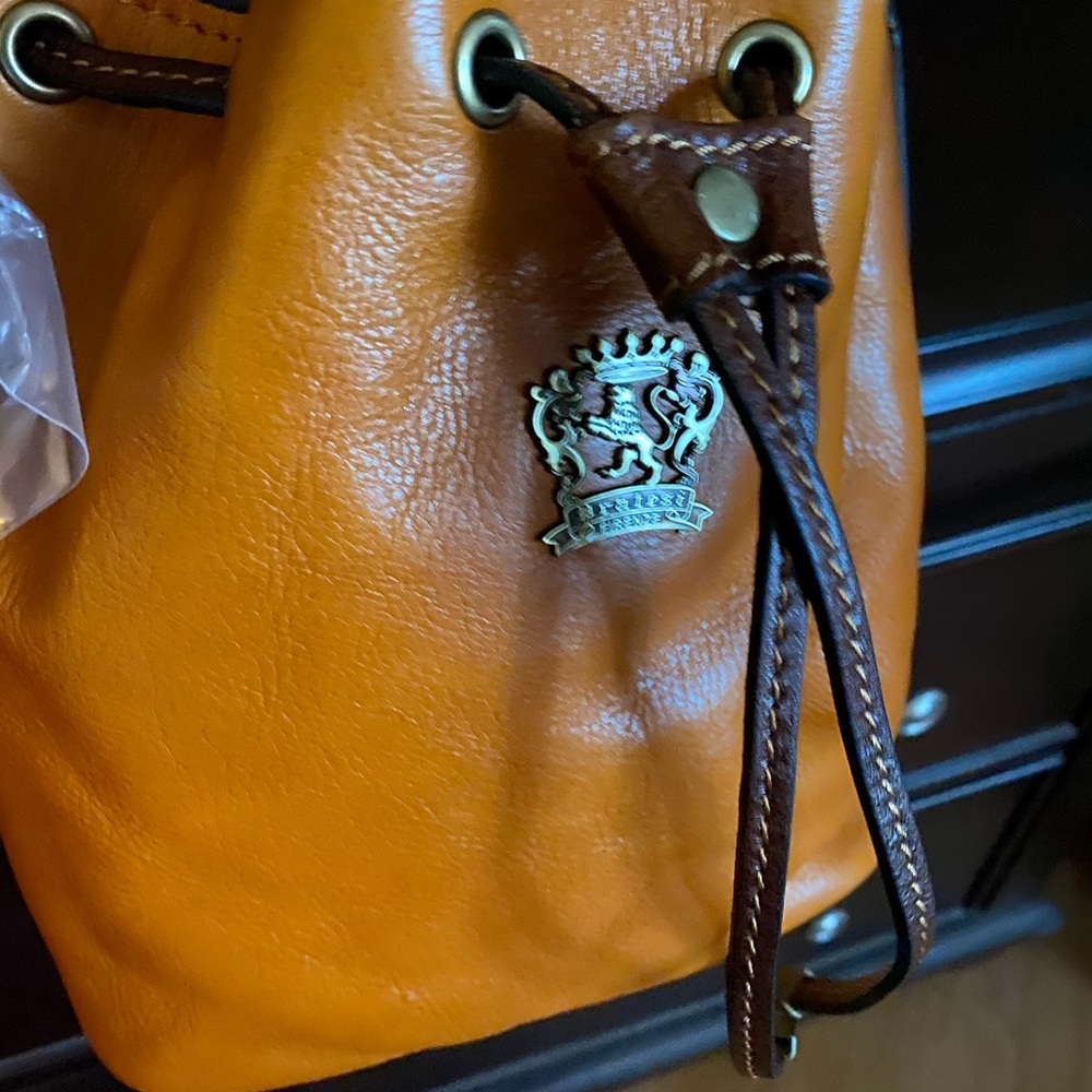Pratesi Florentine Leather Bucket Purse